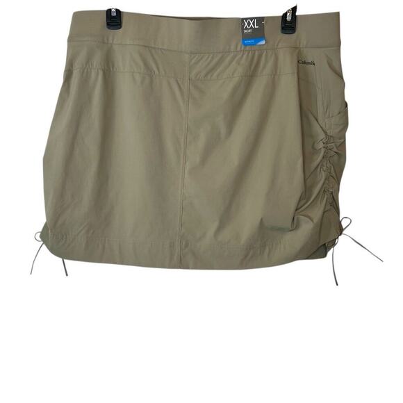 COLUMBIA the Anytime Casual Skort in Safari Women's Size XXL - Picture 6 of 16